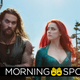 Jason Momoa and Amber Heard in James Wan's Aquaman.